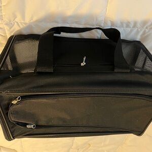 Black Cat Carrier Travel Bag